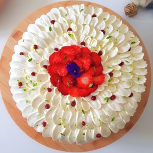 Fraisier Tonka (sans gluten)