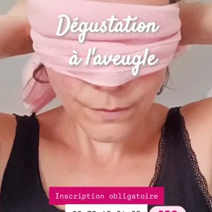 Expérience dégustation à l'aveugle